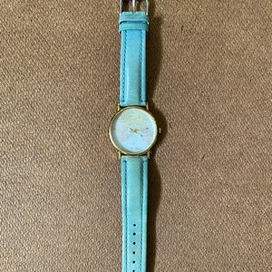 Vintage world map watch